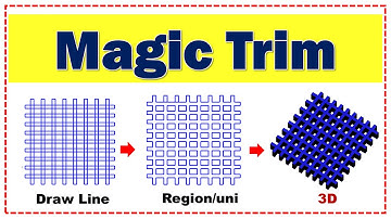 Magic Trim of Multiple Trims in One Command | AutoCAD Tips & Tricks
