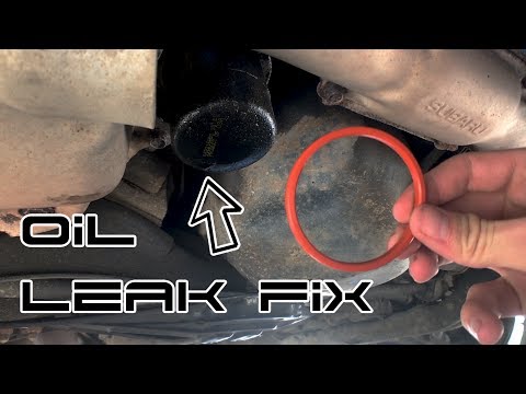 Subaru Oil Cooler leak Fix | 02-07 Subaru Impreza WRX/STI