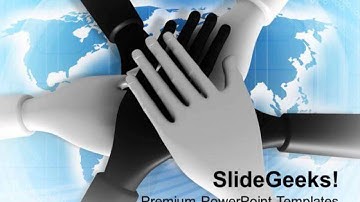 solution teamwork concept business powerpoint templates ppt backgrounds for slides 0213 presentation