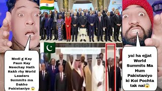Indian Pm Modi Respect In World Summits Vs Pakistani Pm Shabaz Sharif Respect In World Summits