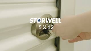 5 X 12 Self Storage Unit Size - 5X12 Storage Unit, 5 by 12 Storage Units, 5x12x11 Storage Unit