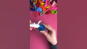 DIY Anti-stress toy using Balloon and toothpaste🎈#diy