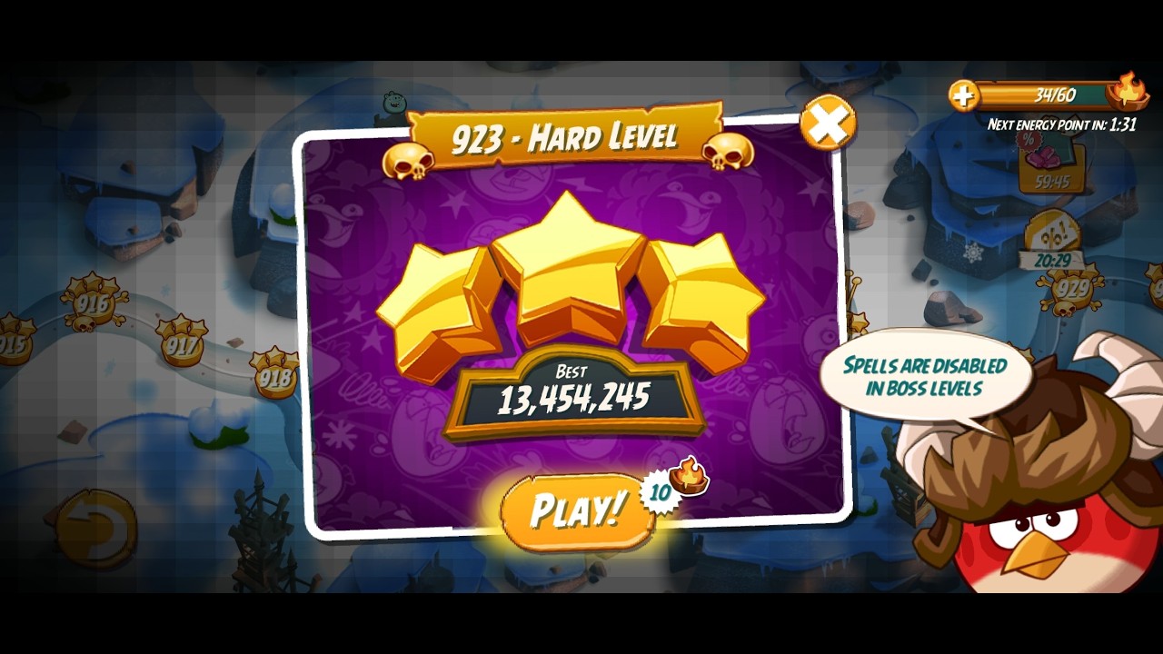 Angry Birds 2 | Rescuer | Level 923 | Hard Level | Hitting Fun | Angry Bird 2 Show