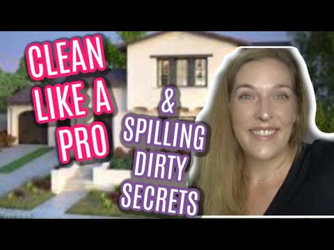 Como limpar sua casa como um profissional & DERRAMAMENTO MEU SUJAS SEGREDOS
