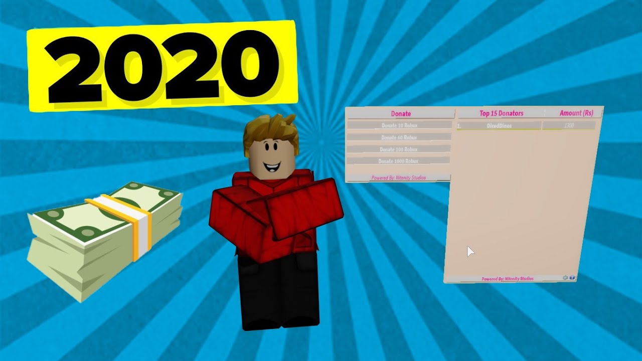 how to add donations to your roblox game 2020 YouTube