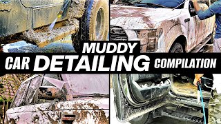 Muddy Car Detailing Compilation! 2+ Hours Disaster Car cleaning Restoration by Stauffer Garage 215,402 views 5 months ago 2 hours, 45 minutes