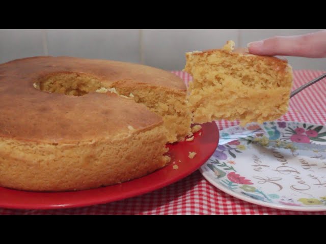 BOLO DE FUBÁ, MILHO E AMENDOIM