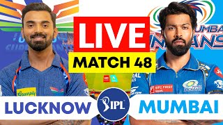 IPL Live : Mi Vs Dc Live Match | Mumbai Indians Vs Lucknow Super Giants Live | Ipl 2024 | #mivslsg