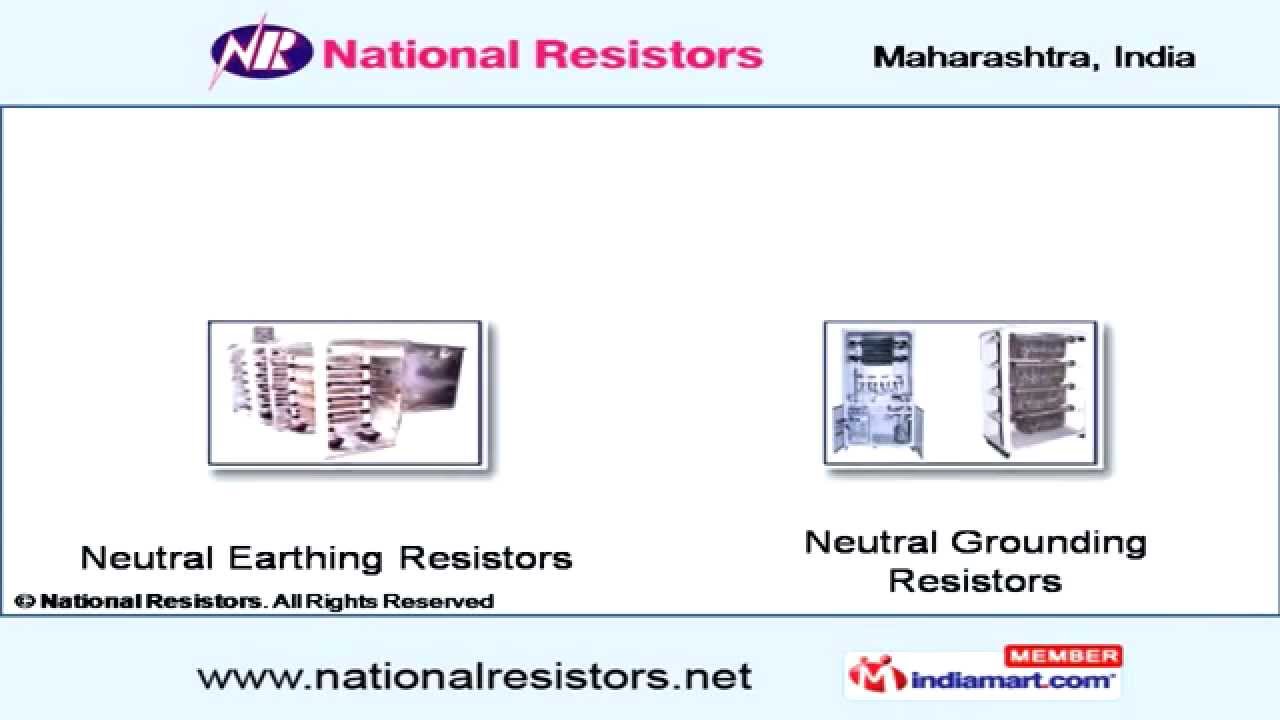 neutral grounding resistor by national resistors, pune youtubeneutral grounding resistor by national resistors, pune