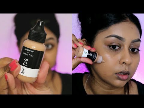 Nip Fab Foundation Concealer First Impression Review Youtube