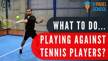 How to beat TENNIS PLAYERS: Padel Tactics