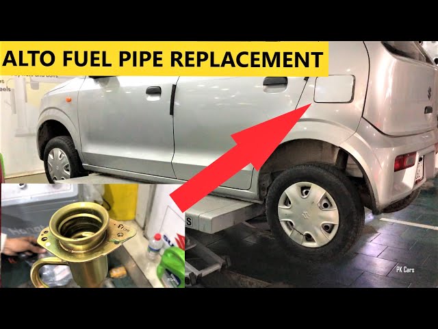 Fuel tank filler pipe Suzuki Alto