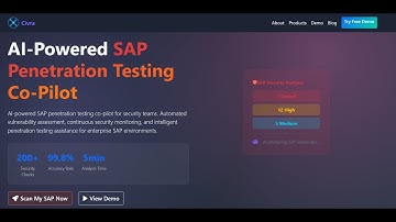 AI-Powered SAP Pen-Testing Co-Pilot | Full Attack-to-Fix Demo in 60 s ⚡