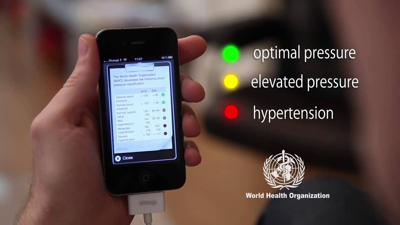 The iPhone, iPad, iPod Touch blood pressure monitor by Withings YouTube
