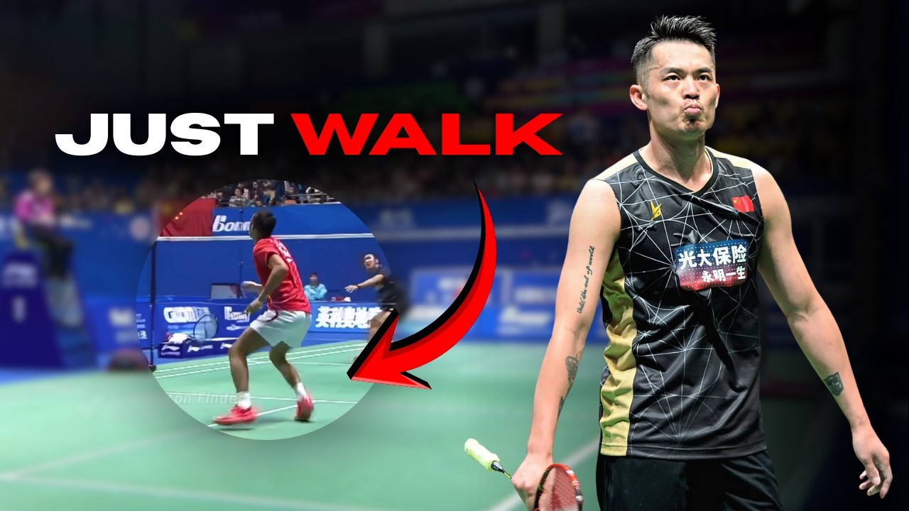 How Lin Dan Moves So Little and Still Gets Everything