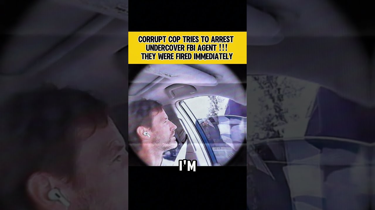 Corrupt Cop Tries To Arrest Undercover Fbi Agent They Were Fired Immediately 2