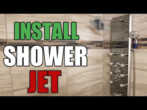 blue-ocean-52"-shower-panel-tower-installation--part-1