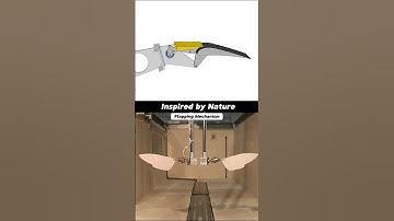 Flapping Wing Mechanism That Mimics Bird Flight! 🕊️✨ #engineering #mechanism #3ddesign