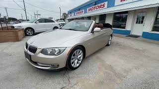 2012 BMW 328I CONVERTIBLE PREMIUM PKG... CARFAX CERTIFIED ONLY 86K... WELL KEPT!!!