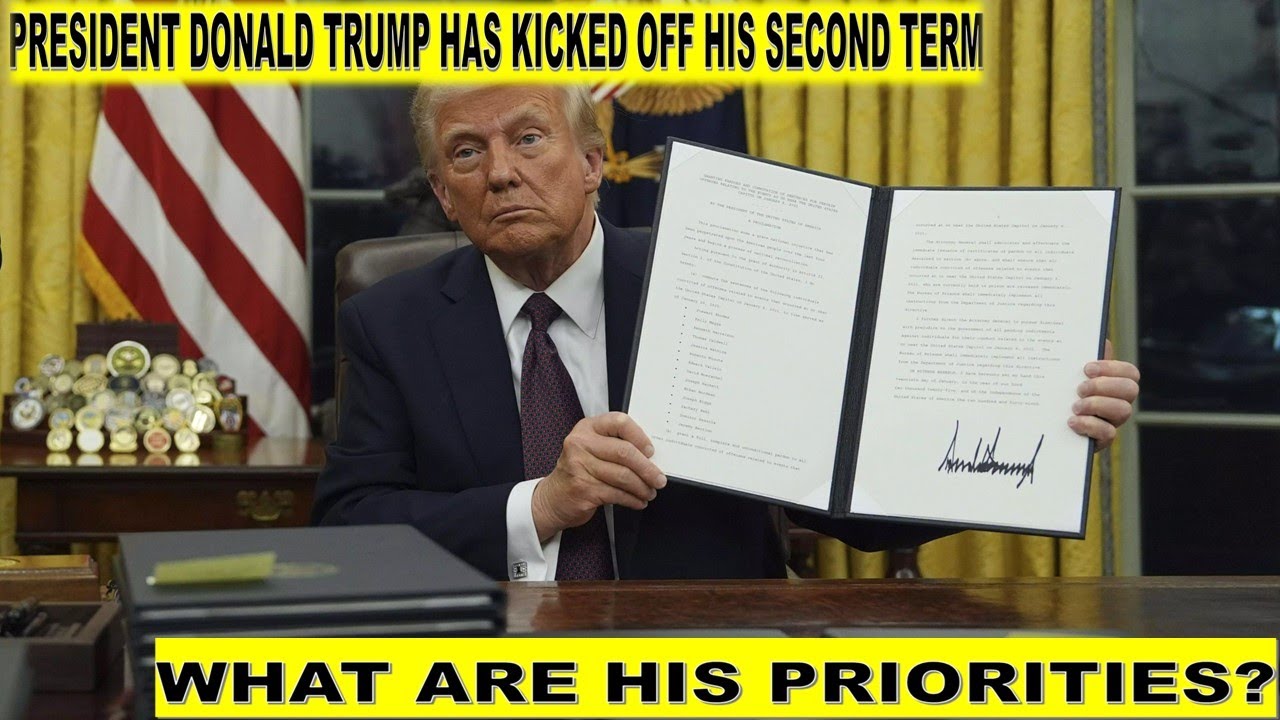 President Trump to sign executive orders after inauguration | border security | other priorities