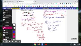 A2 3-2 Substitution Notes
