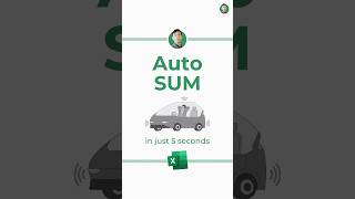 How to AutoSUM tables in just 5 seconds!