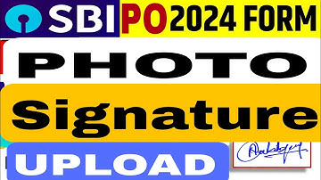 SBI Po  2024: Photo, Signature & Thumb Upload Problem SOLVED 🔥 in 1 Minute