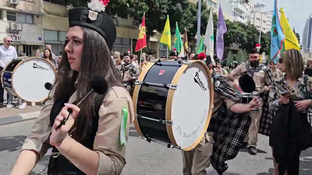 مجموعة كشافة الكرمل حيفا احد الشعنينة 24 ادار 2024 تصوير كريستيان لاند سينت جوني