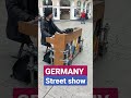 Germany street show | Germany playing music | Bonn | Indian in Germany #viralvideo #youtubeshorts