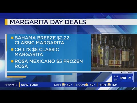 List: Restaurants Offering Deals For Margaritas On National Margarita Day