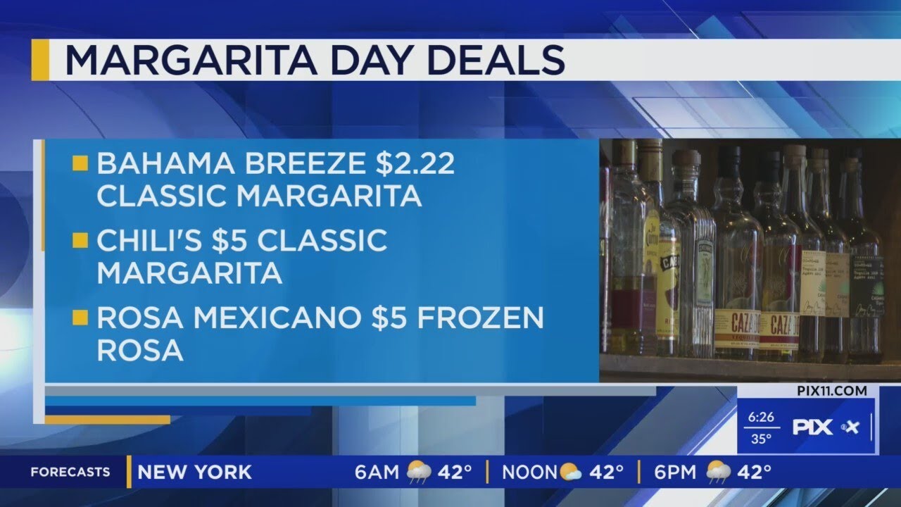 22 Margarita Day Deals and Discounts