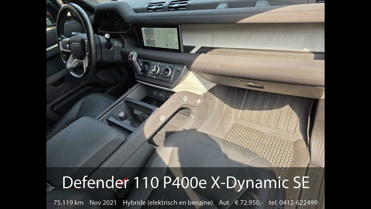 Land Rover Defender 110 P400e X-Dynamic SE /Apple Carplay/Panoramadak/360 camera/Luchtvering/Blind S