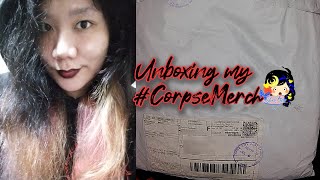 Unboxing my #CorpseMerch