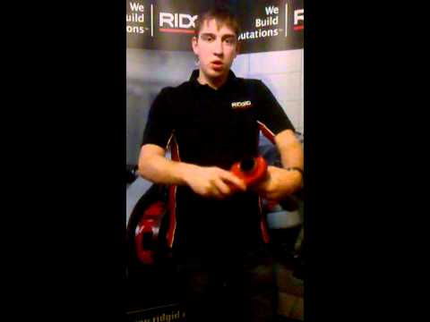 Как резать пластиковые трубы с RIDGID P-TEC 5000