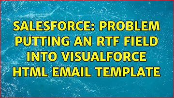 Salesforce: Problem putting an rtf field into visualforce html email template