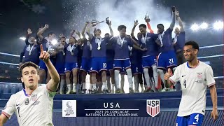 ✅ USMNT CHAMPIONS! USA 2-0 MEXICO REACTION, REVIEW, HIGHLIGHTS