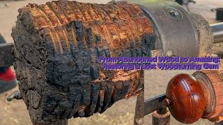 Forgotten Woodturning Project Revived: A Surprise Transformation