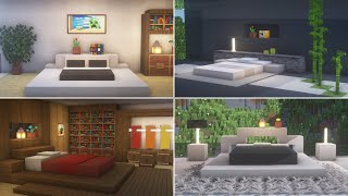 Minecraft Tutorial | 8 Bedroom Design Ideas | Interior #9 by JINTUBE 64,705 views 1 year ago 5 minutes, 3 seconds