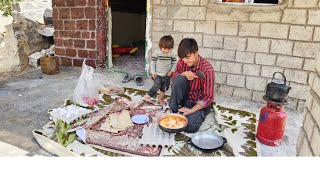 Morning Delights & Hues of Change: Breakfast Feast & Hut Painting | Kamal & Umm al-Bani’s New Dawn