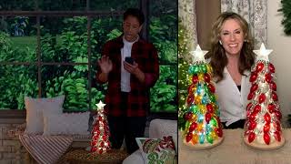 Mr. Christmas Nostalgic C9 Bulb Tree on QVC