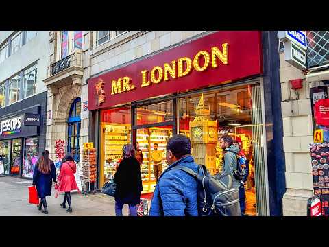 Central London Walk 2026 | Oxford Street to Covent Garden | 4K HDR ASMR