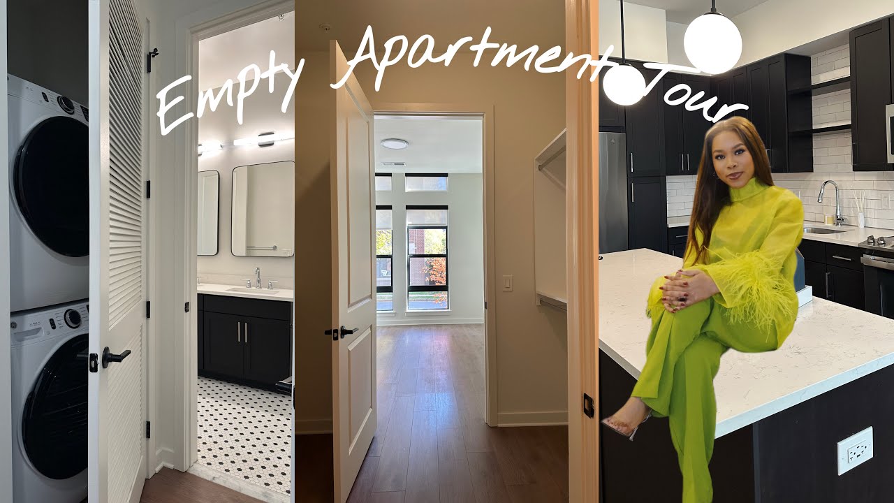 🔑 *EMPTY APARTMENT TOUR of my 795 Sq ft 1B1B + Unboxing iPhone Air and MacBook Pro