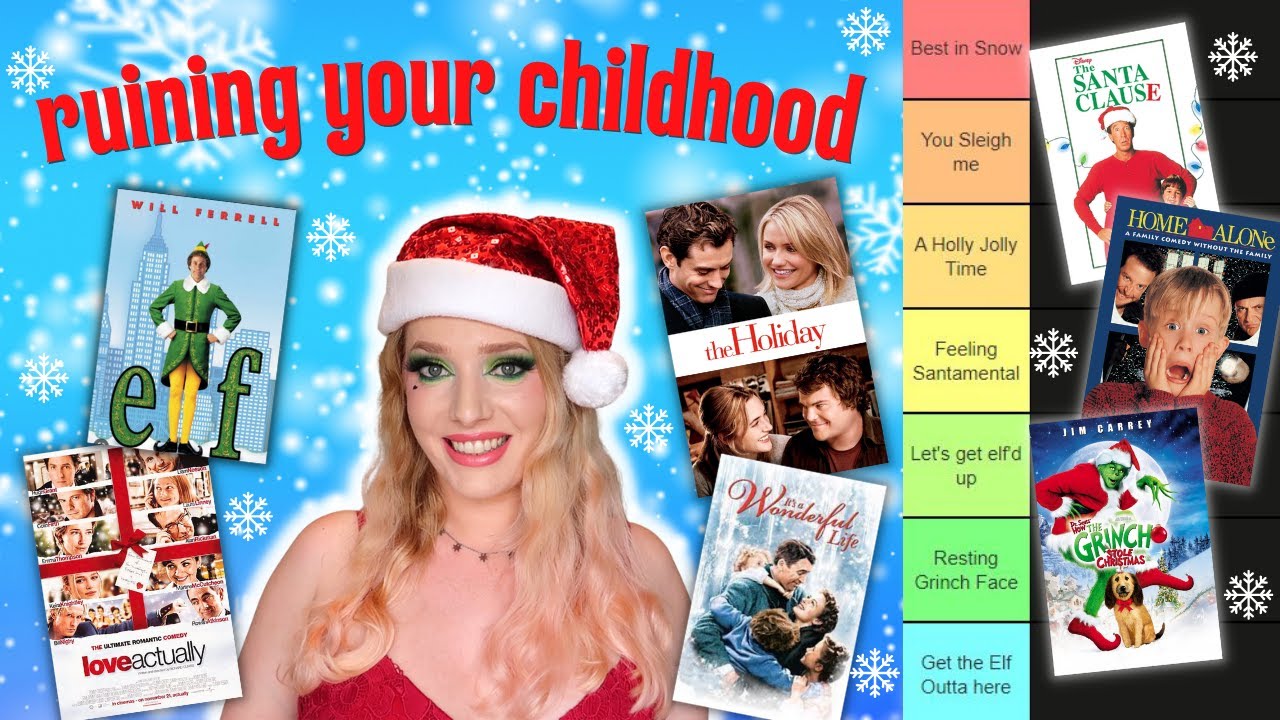 A Grade Christmas Movie Tier List 🎅🎄🎁