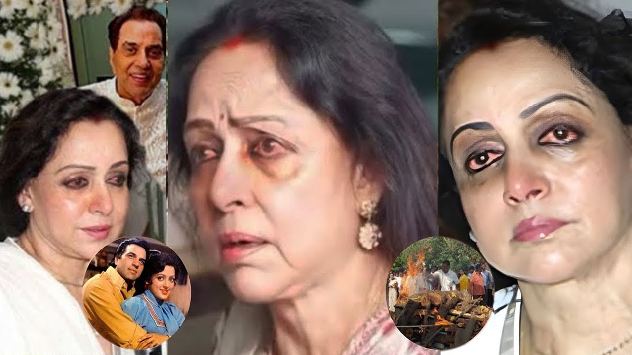 Hema Malini Breaks Down at Dharmendra’s Prayer Meet