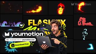 Information Free Flash FX Elements - Fire, Smoke & Energy Pack — AE, PR, DR, FCPX Update
