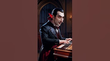 Thumbnail of 🦇🎶 Count Dracula Plays Bach's "Toccata in D Minor" on the Pipe Organ – Classic Halloween Song 🎶🦇