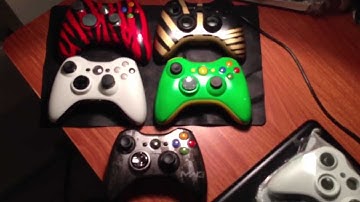 Custom Painted Xbox 360 Controllers