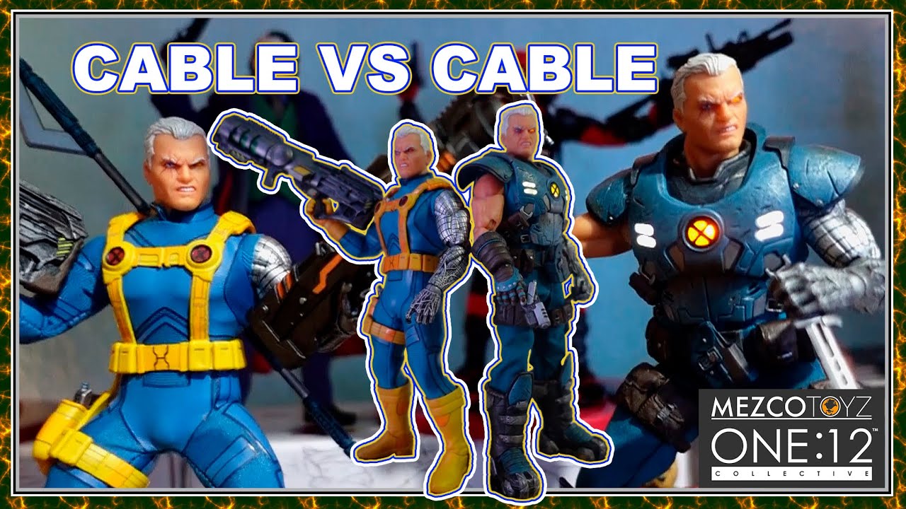 CABLE 🤜🏽Vs🤛🏽 CABLE PX 'MEZCO ONE: 12' -Versus Español- Figura