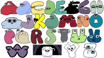 Alphabet Lore But Everyone Is Fat Transform