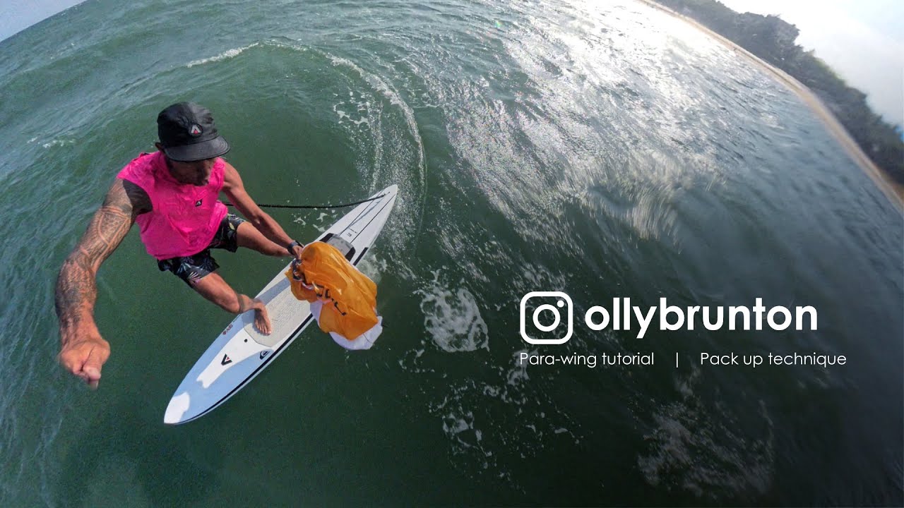 Ozone Pocket Rocket Para-wing Tutorial | Pack up technique